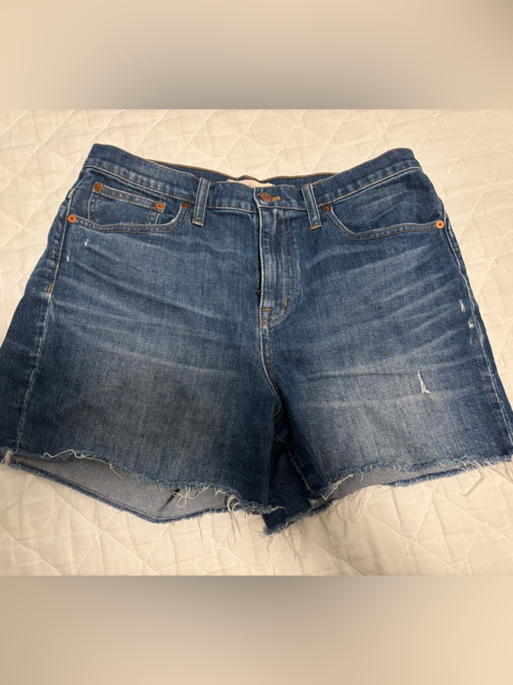 Madewell High-Rise Denim Cutoff Shorts - Women's